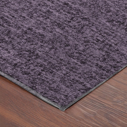Luxury Washable Voyage VY2 Purple 1'8" x 2'6" Rug