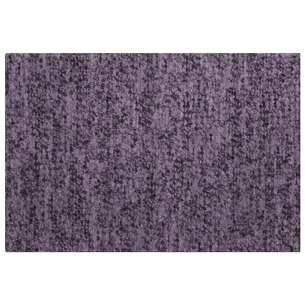 Luxury Washable Voyage VY2 Purple 1'8" x 2'6" Rug