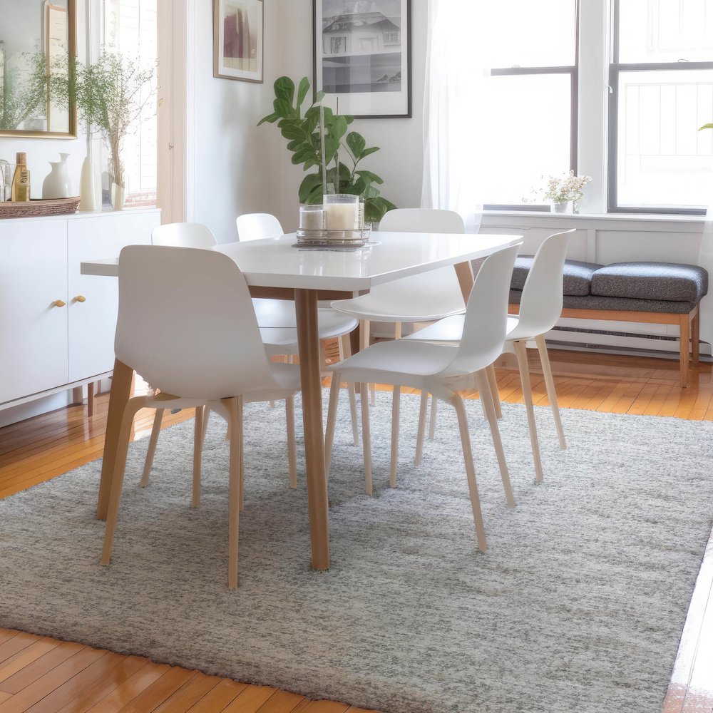 Luxury Washable Voyage VY2 Gray 2'6" x 3'10" Rug