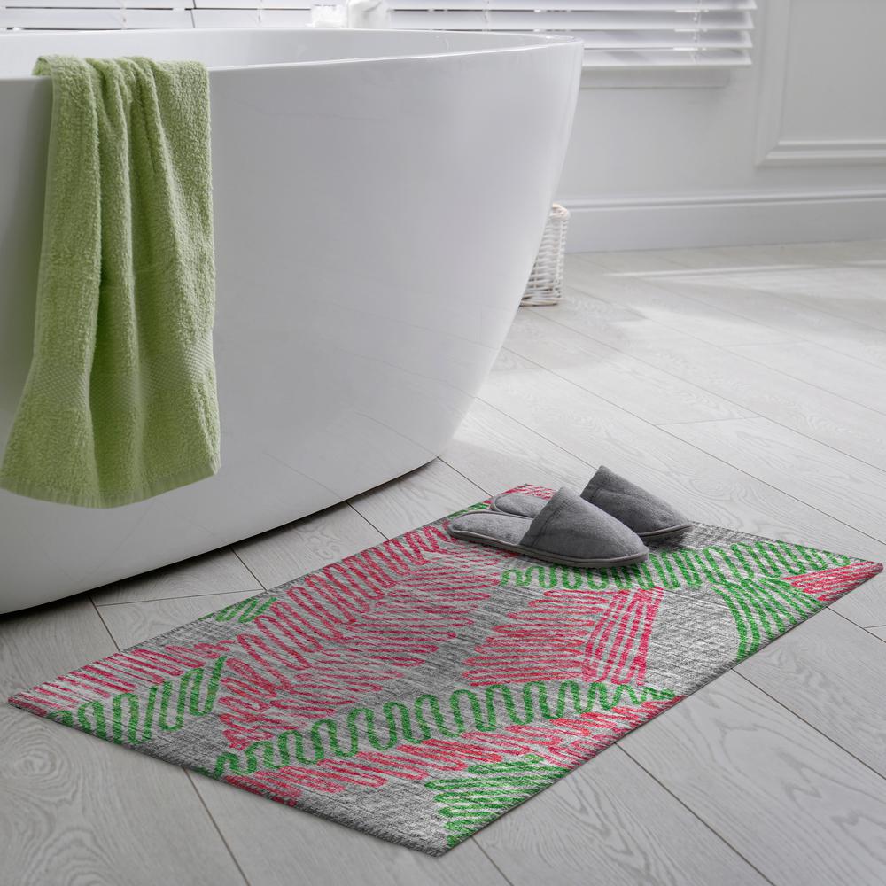 Indoor/Outdoor Sedona SN11 Fruity Washable 1'8" x 2'6" Rug