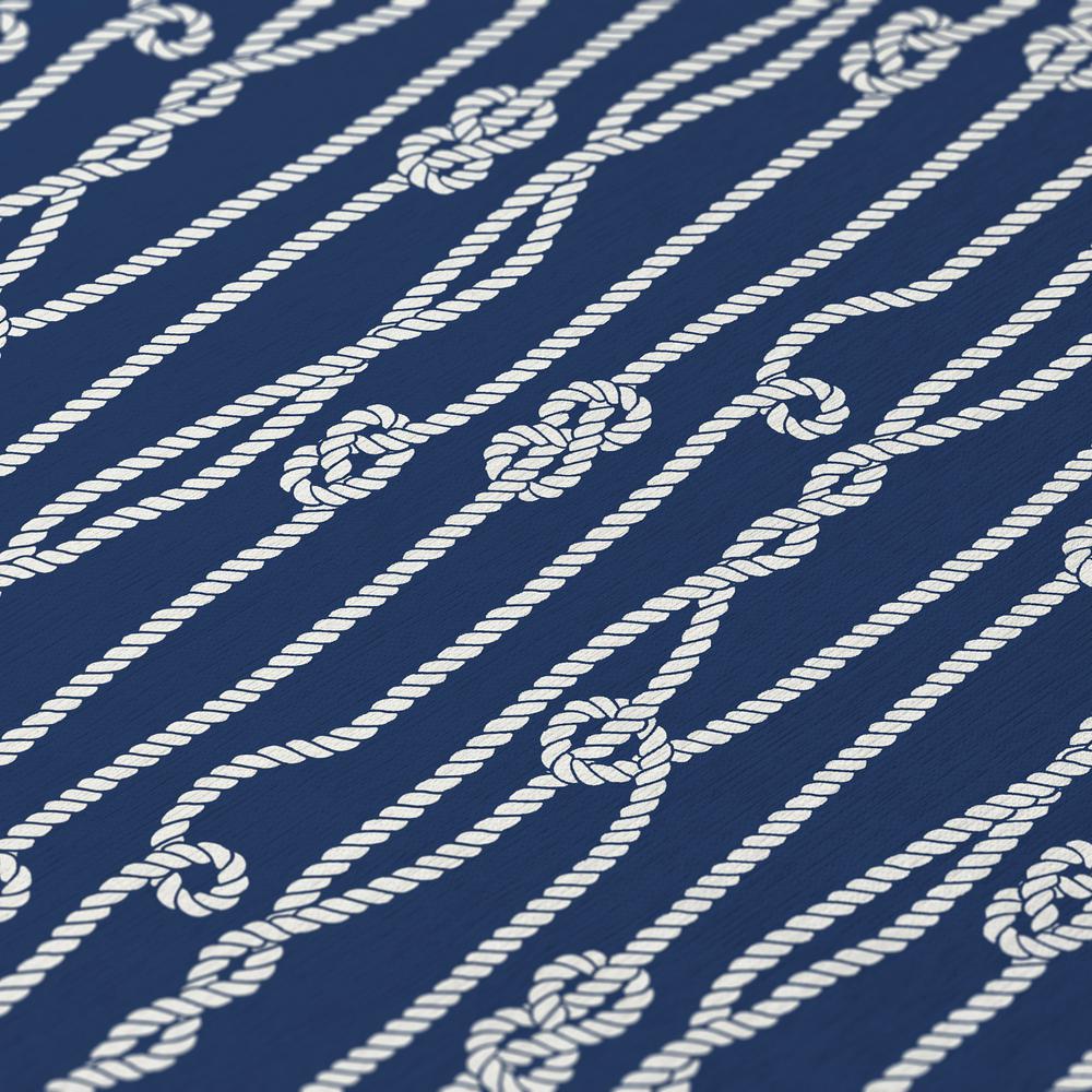 Indoor/Outdoor Harbor HA7 Navy Washable 1'8" x 2'6" Rug