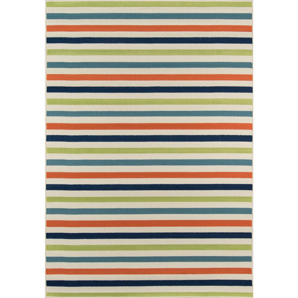 Contemporary Rectangle Area Rug, Multi, 2'3" X 4'6"