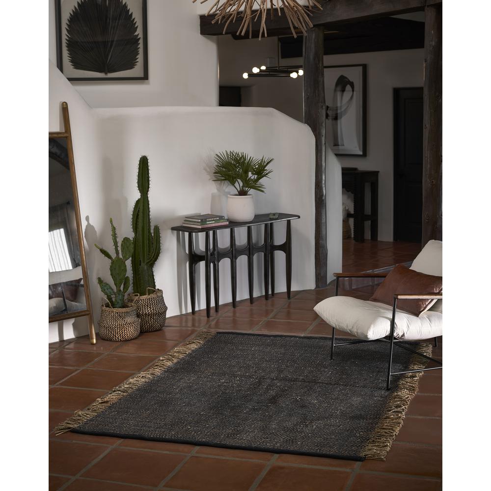 Contemporary Rectangle Area Rug, Blue, 3' X 5'