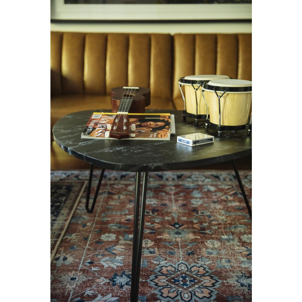 Transitional Rectangle Area Rug, Rust, 2' X 3'