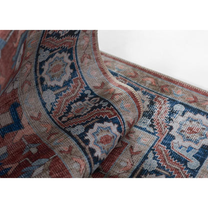 Transitional Rectangle Area Rug, Rust, 2' X 3'