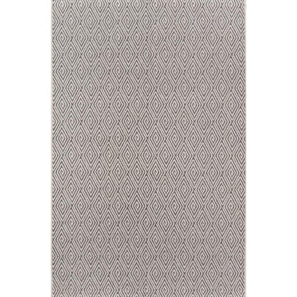 Contemporary Runner Area Rug, Charcoal, 2' X 6' Runner