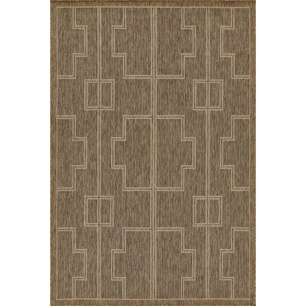 Transitional Runner Area Rug, Natural, 2'7" X 7'6" Runner