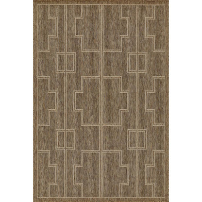 Transitional Runner Area Rug, Natural, 2'7" X 7'6" Runner