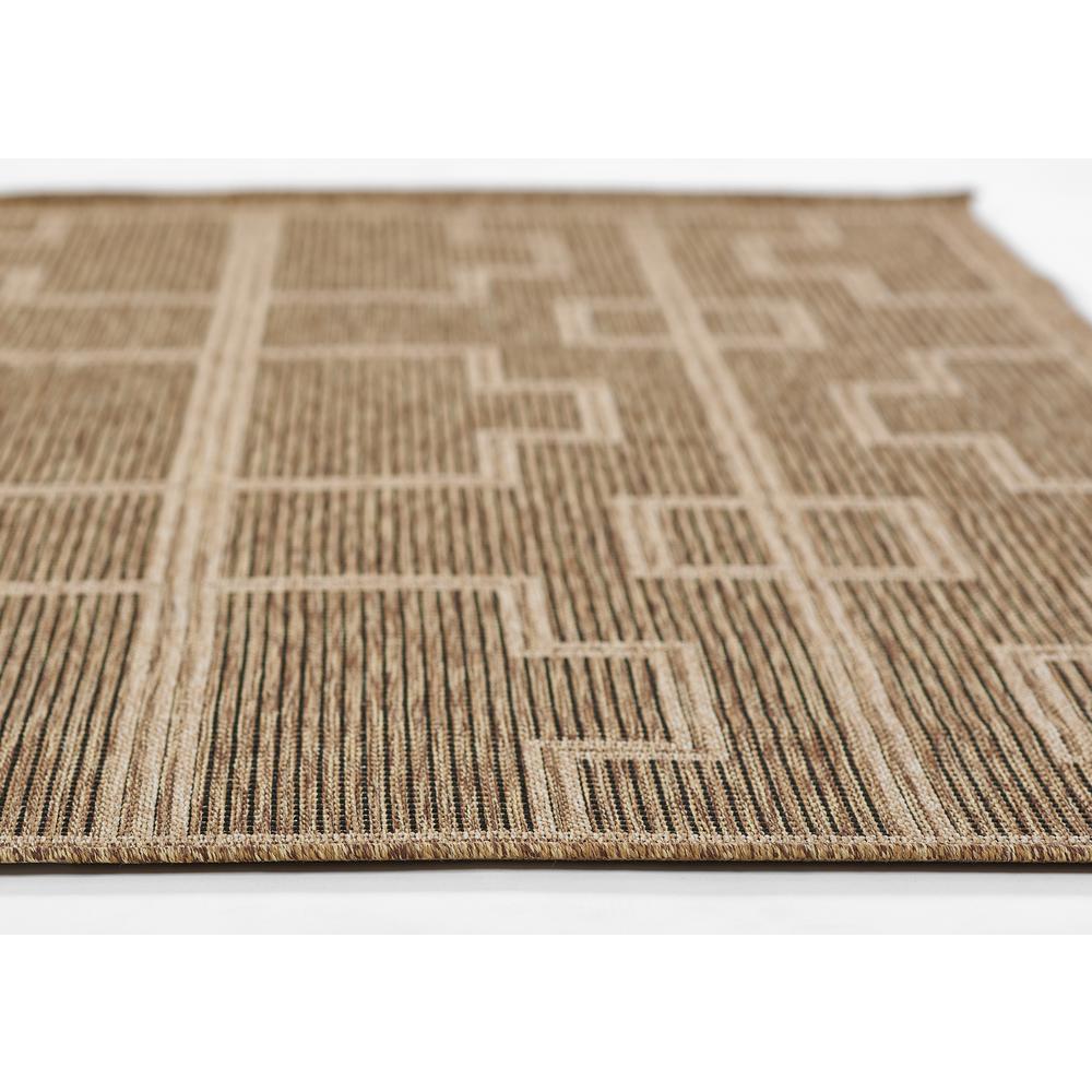 Transitional Runner Area Rug, Natural, 2'7" X 7'6" Runner
