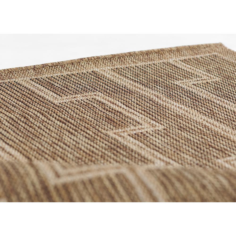 Transitional Runner Area Rug, Natural, 2'7" X 7'6" Runner