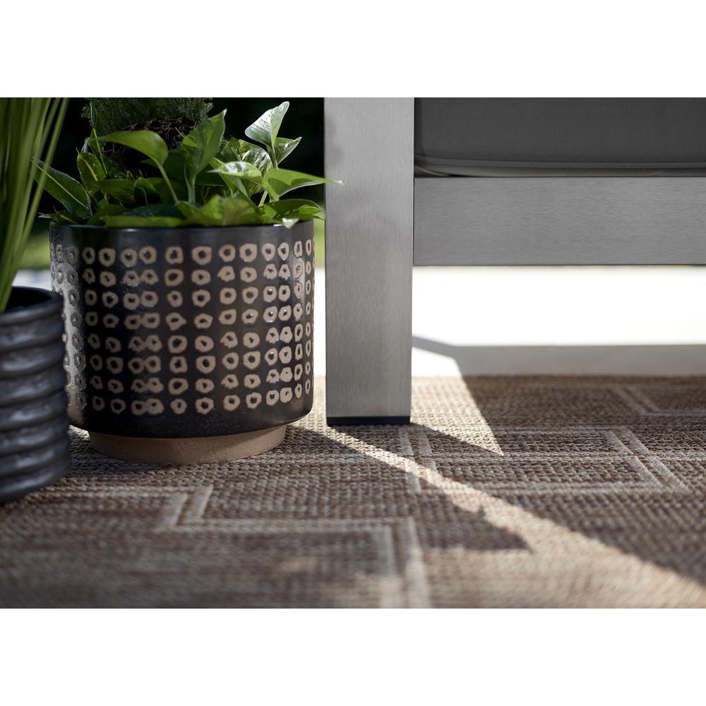 Transitional Runner Area Rug, Natural, 2'7" X 7'6" Runner