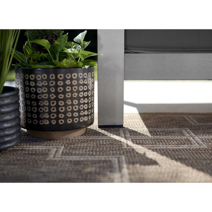 Transitional Runner Area Rug, Natural, 2'7" X 7'6" Runner