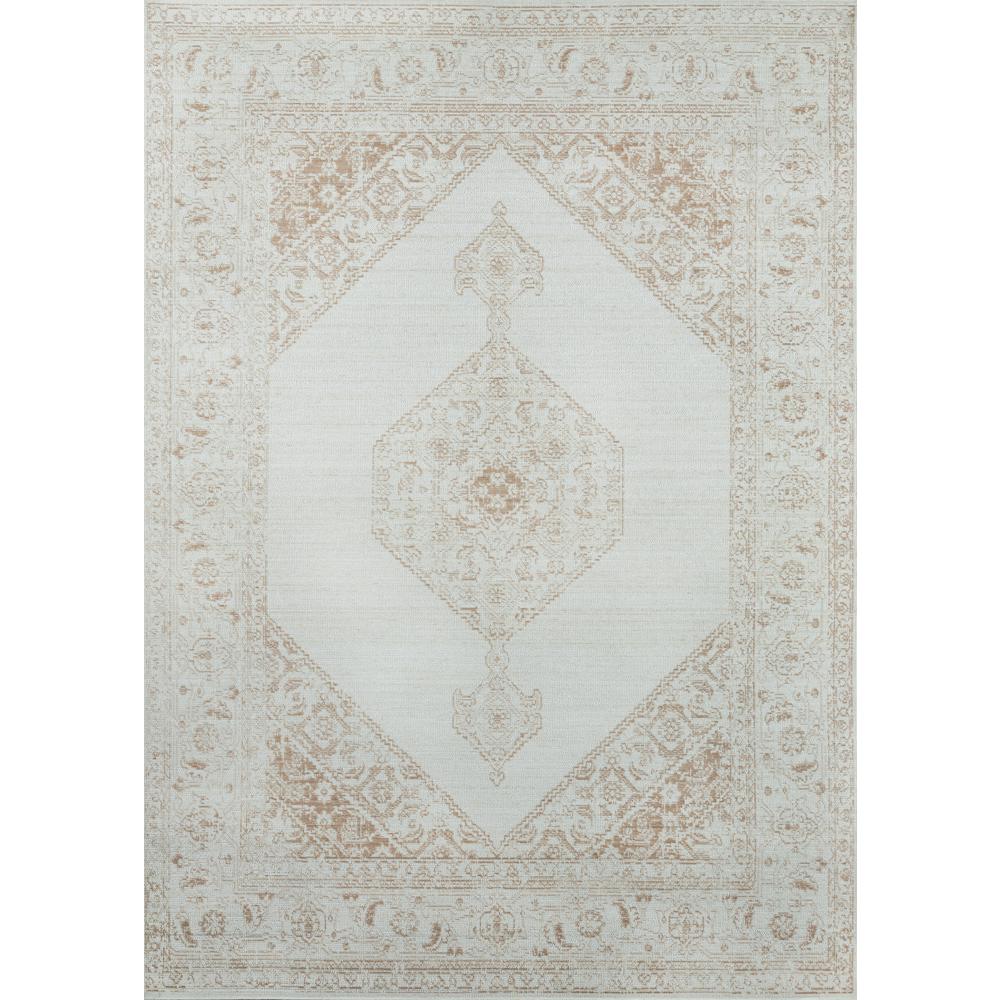 Traditional Runner Area Rug, Brown, 2'3" X 8' Runner