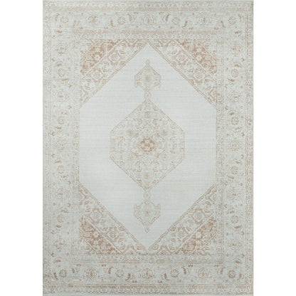 Traditional Runner Area Rug, Brown, 2'3" X 8' Runner