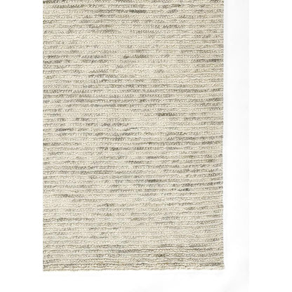 Contemporary Runner Area Rug, Light Grey, 2'3" X 8' Runner