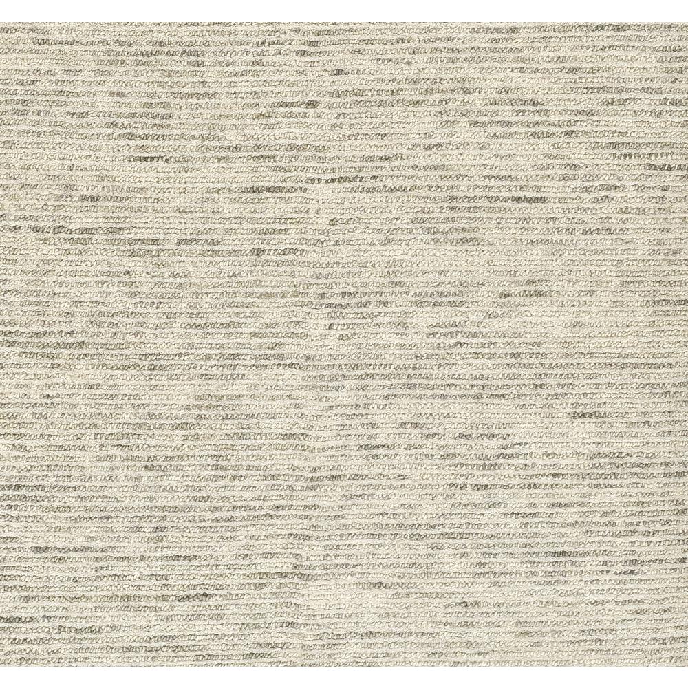 Contemporary Runner Area Rug, Light Grey, 2'3" X 8' Runner