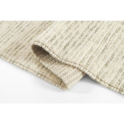 Contemporary Runner Area Rug, Light Grey, 2'3" X 8' Runner