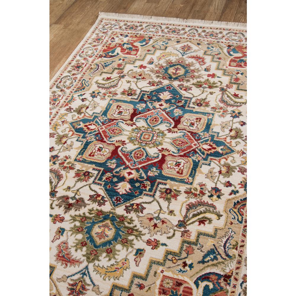 Traditional Runner Area Rug, Ivory, 2'3" X 8' Runner