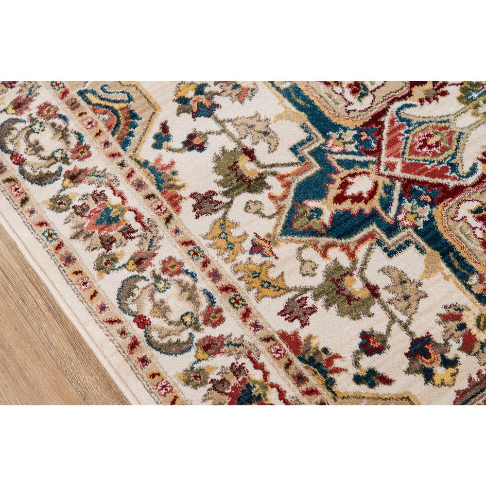 Traditional Runner Area Rug, Ivory, 2'3" X 8' Runner