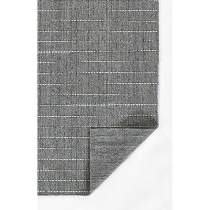 Contemporary Runner Area Rug, Blue, 2'3" X 8' Runner