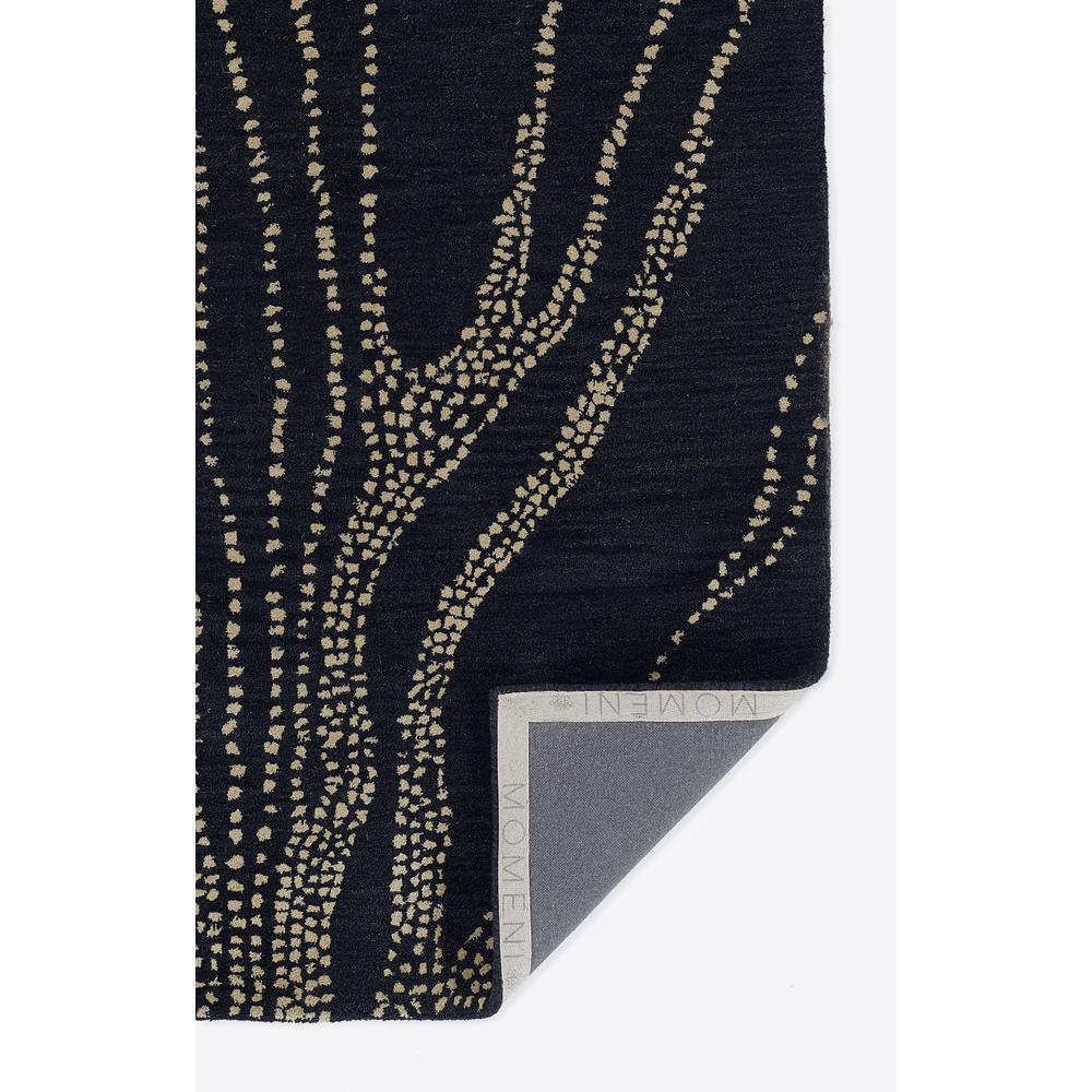 Contemporary Runner Area Rug, Navy, 2'6" X 8' Runner
