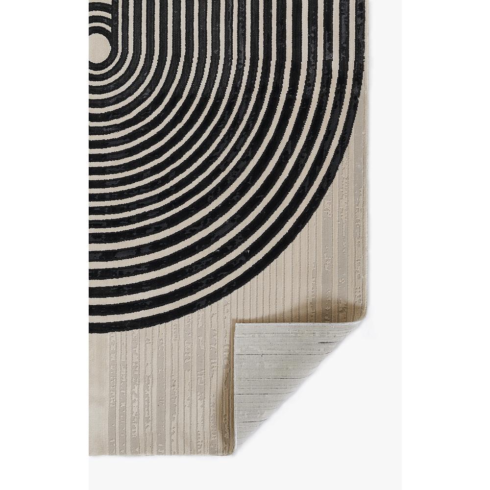 Contemporary Runner Area Rug, Ivory, 2'3" X 7'6" Runner