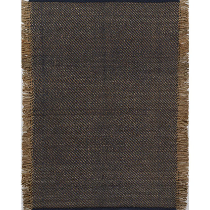Contemporary Rectangle Area Rug, Blue, 5' X 8'