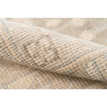 Traditional Rectangle Area Rug, Beige, 5'6" X 8'6"