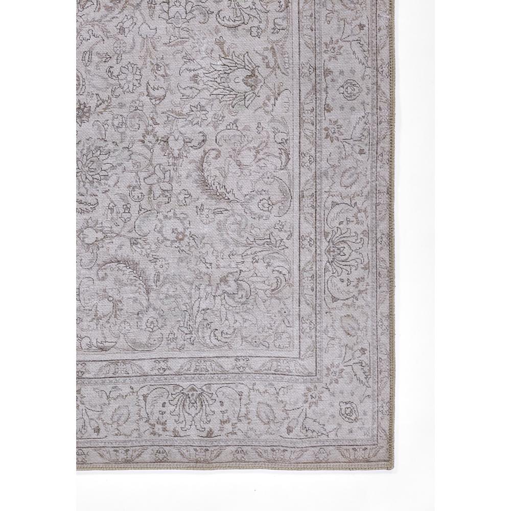 Traditional Runner Area Rug, Grey, 2'3" X 7'6" Runner