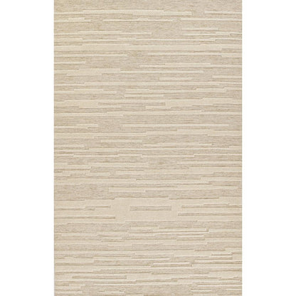 Contemporary Rectangle Area Rug, Taupe, 5' X 8'