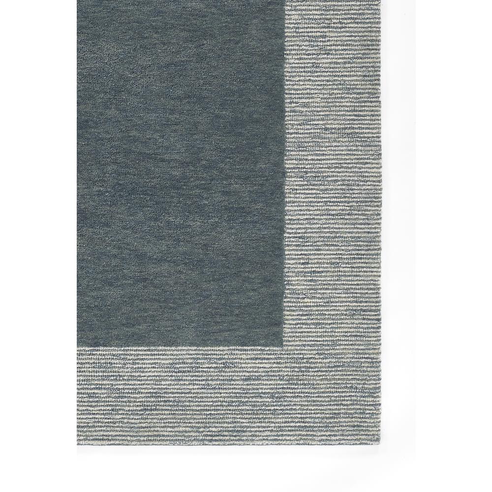 Contemporary Rectangle Area Rug, Blue, 5' X 8'