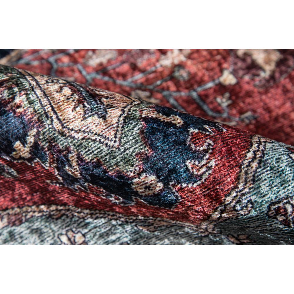 Traditional Rectangle Area Rug, Multi, 3'6" X 5'6"