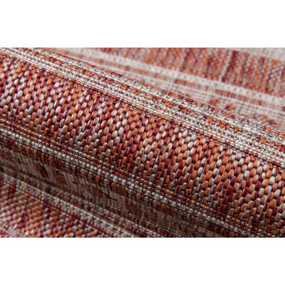 Contemporary Rectangle Area Rug, Copper, 3'3" X 5'