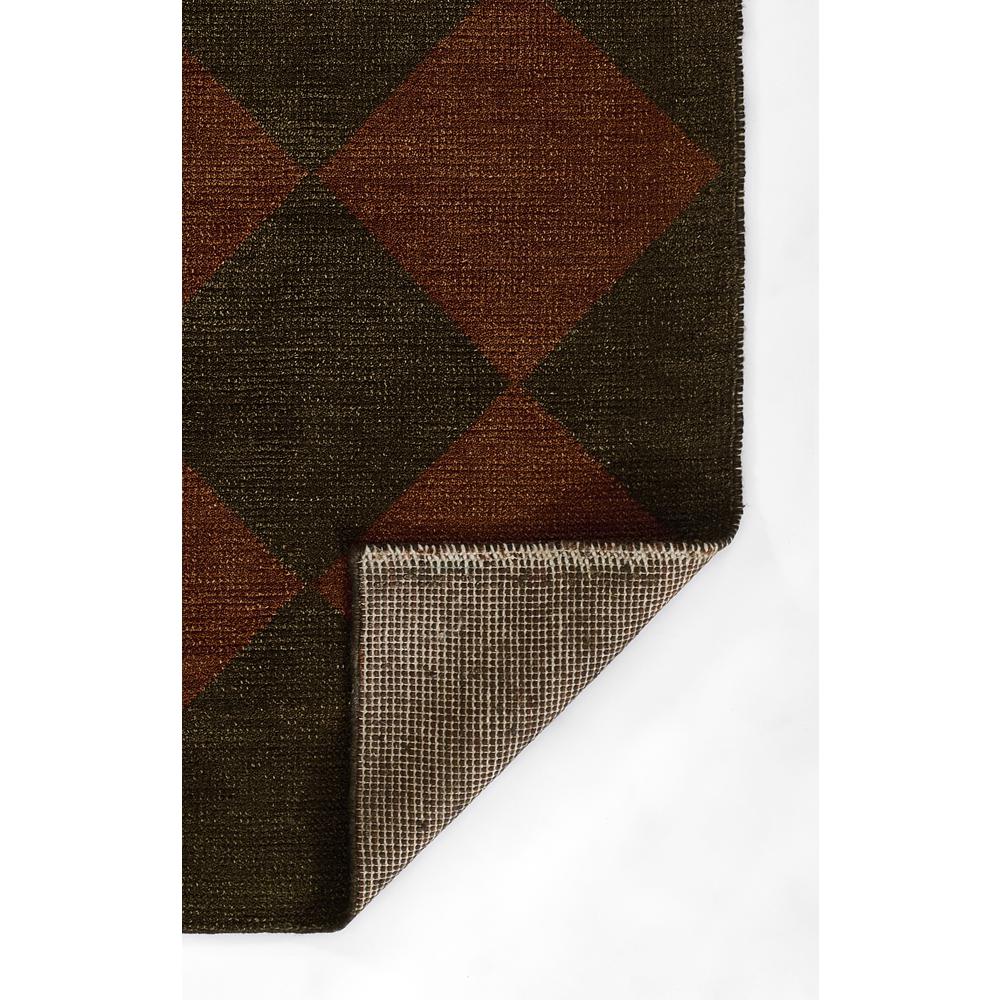 Contemporary Rectangle Area Rug, Copper, 5' X 8'