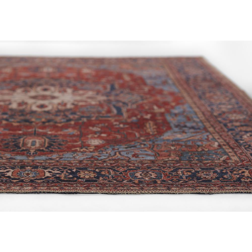Traditional Runner Area Rug, Red, 2'3" X 7'6" Runner