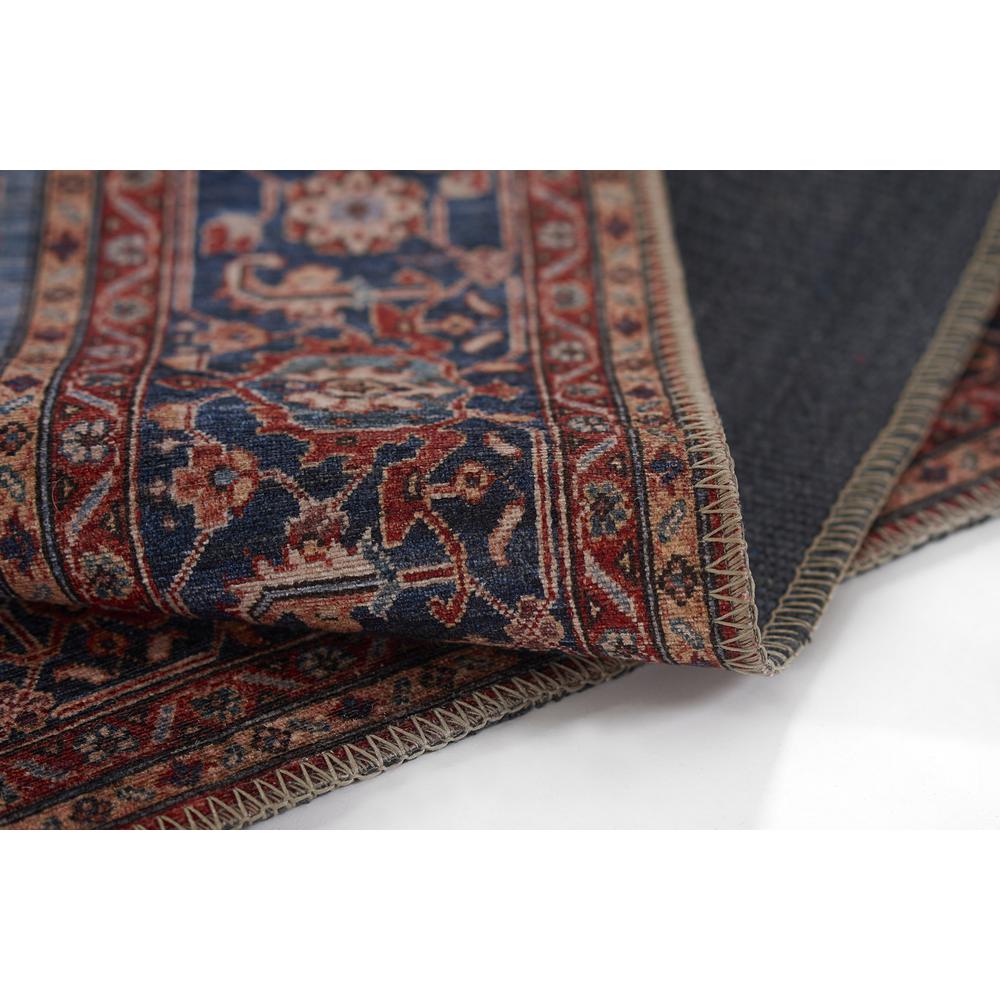 Traditional Runner Area Rug, Red, 2'3" X 7'6" Runner
