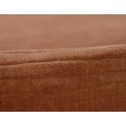 Contemporary Rectangle Area Rug, Rust, 9' X 12'