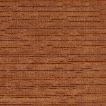 Contemporary Rectangle Area Rug, Rust, 9' X 12'
