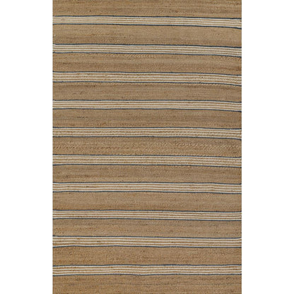 Contemporary Rectangle Area Rug, Blue, 5' X 8'