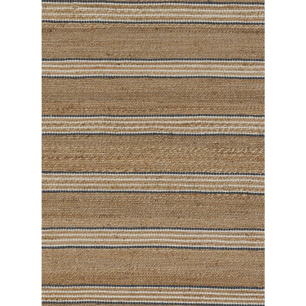 Contemporary Rectangle Area Rug, Blue, 5' X 8'