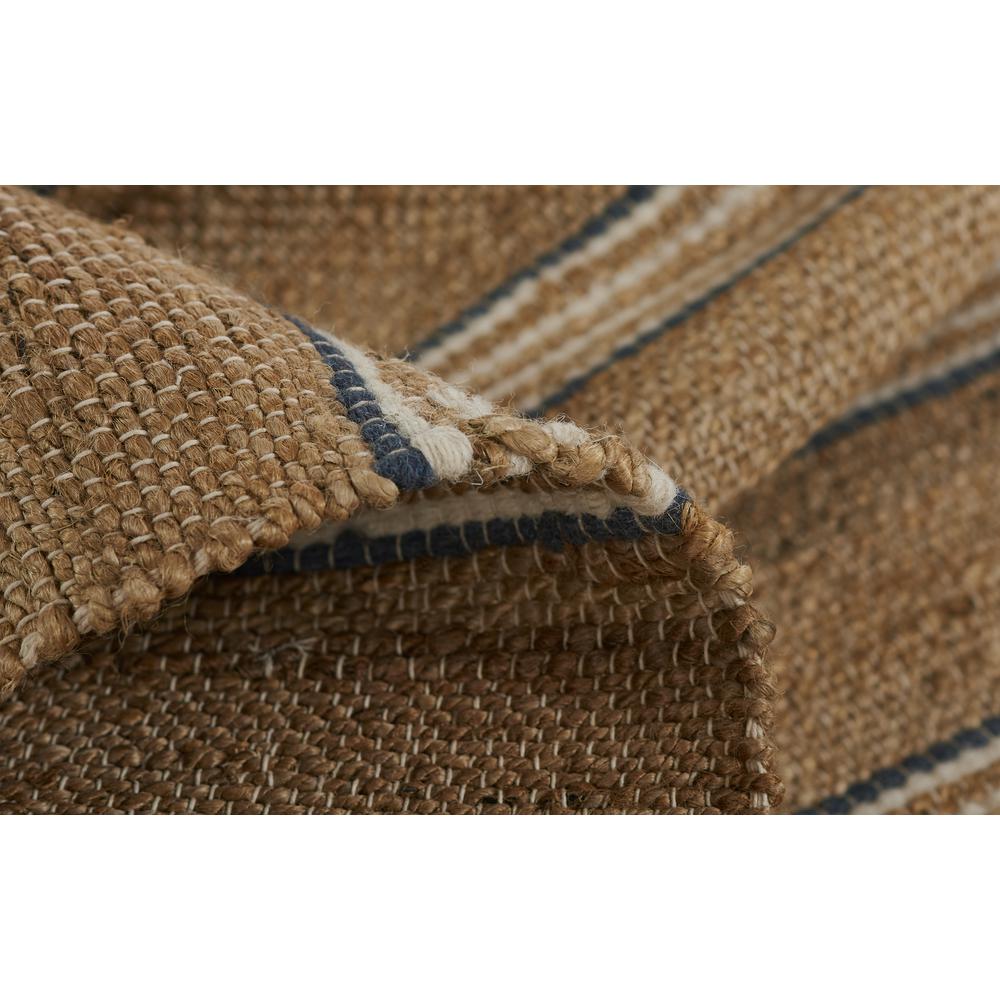 Contemporary Rectangle Area Rug, Blue, 5' X 8'