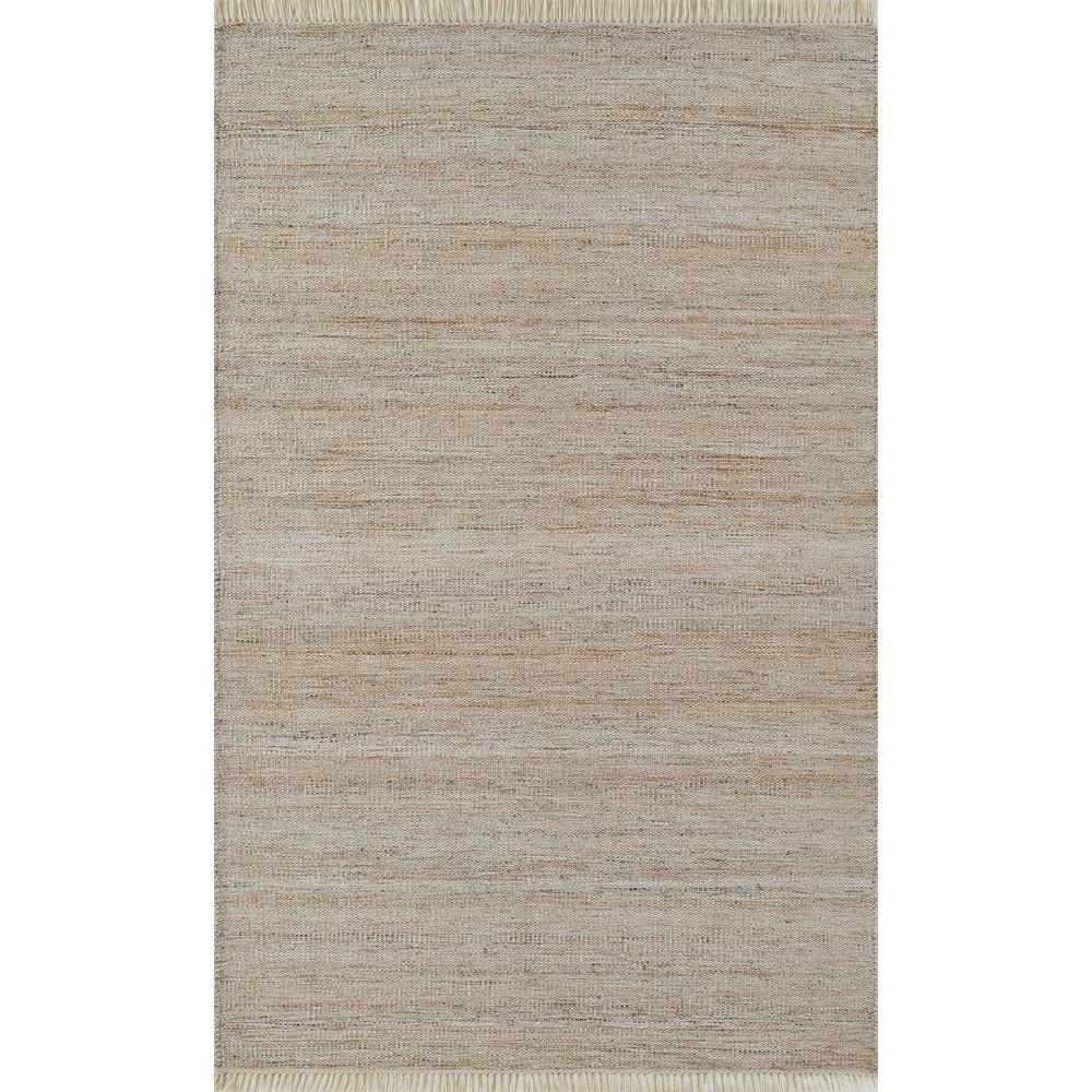 Contemporary Runner Area Rug, Natural, 2'3" X 8' Runner