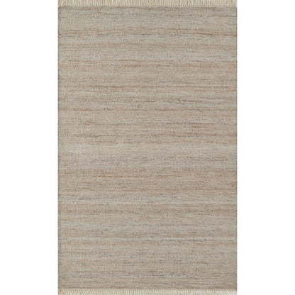 Contemporary Runner Area Rug, Natural, 2'3" X 8' Runner