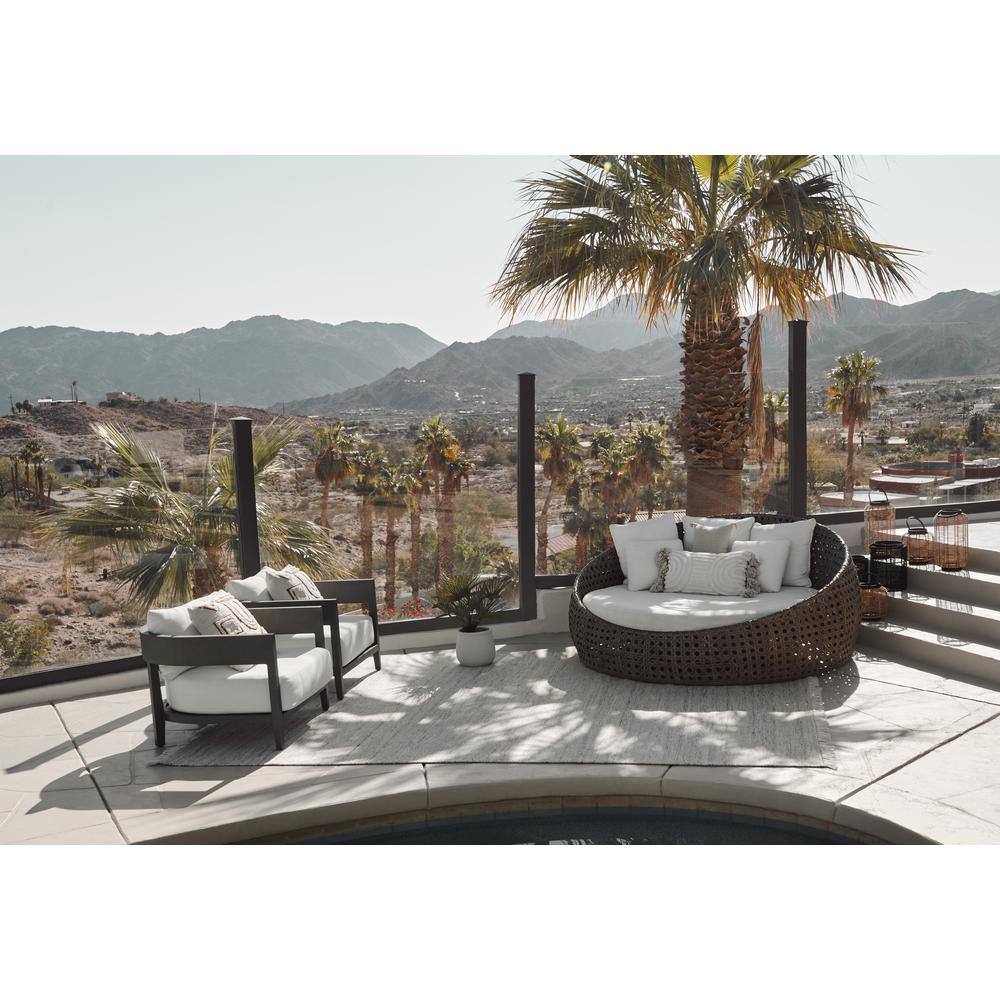 Contemporary Runner Area Rug, Natural, 2'3" X 8' Runner