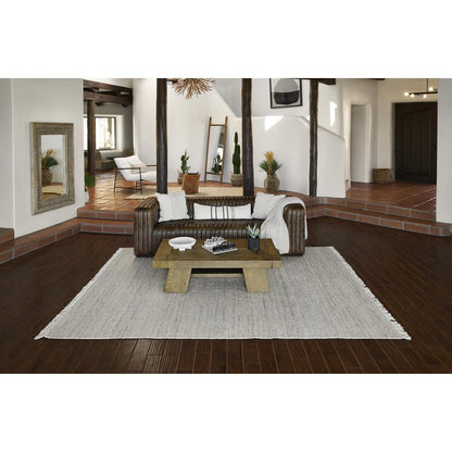 Contemporary Runner Area Rug, Natural, 2'3" X 8' Runner