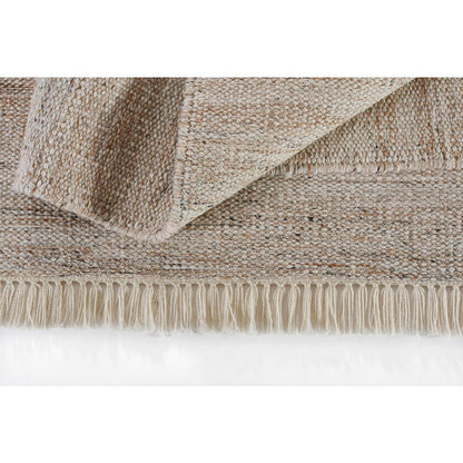 Contemporary Runner Area Rug, Natural, 2'3" X 8' Runner