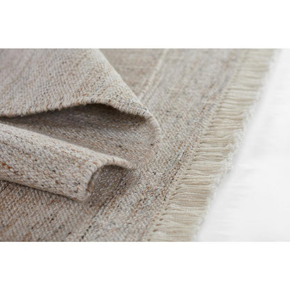 Contemporary Runner Area Rug, Natural, 2'3" X 8' Runner