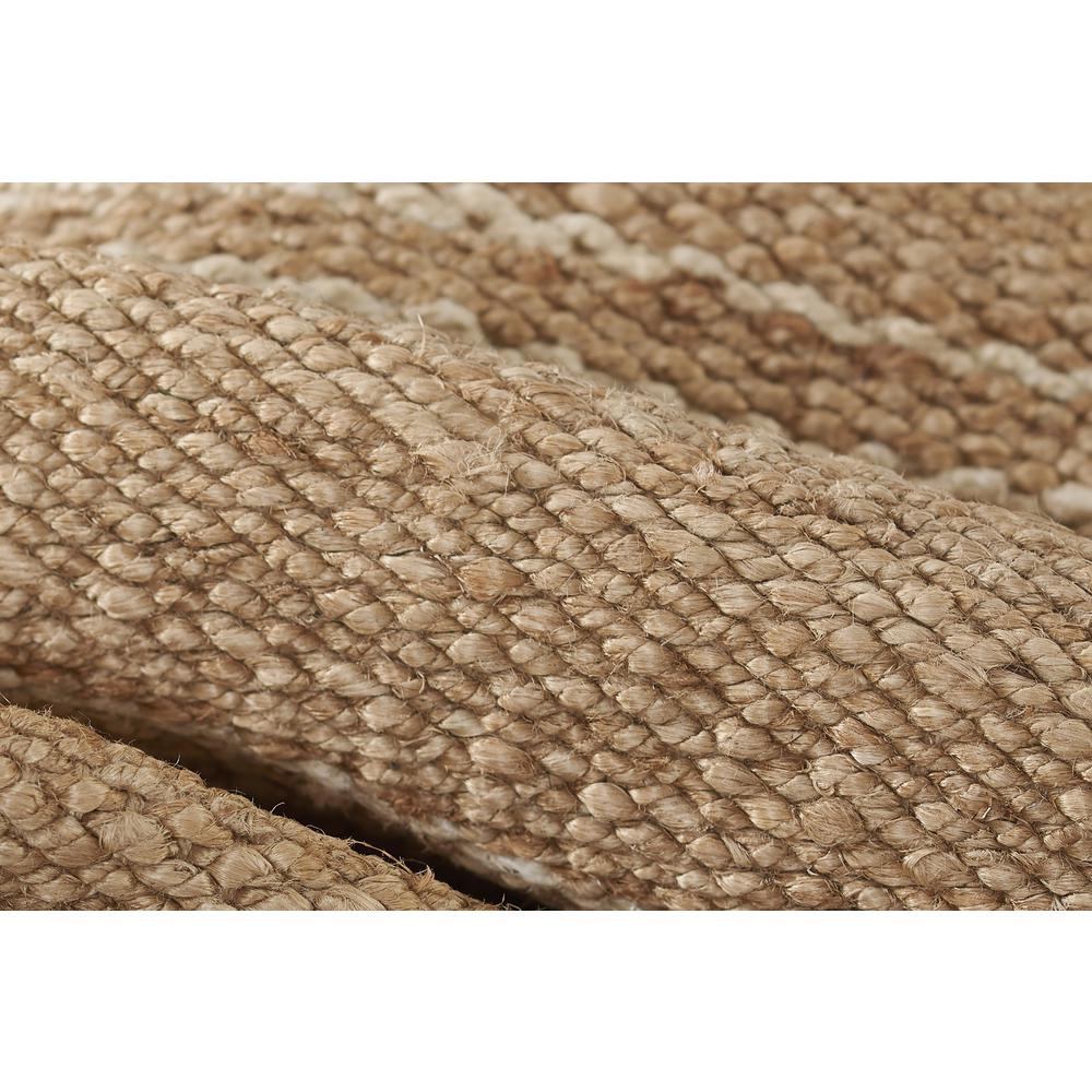 Contemporary Rectangle Area Rug, Natural, 5' X 8'