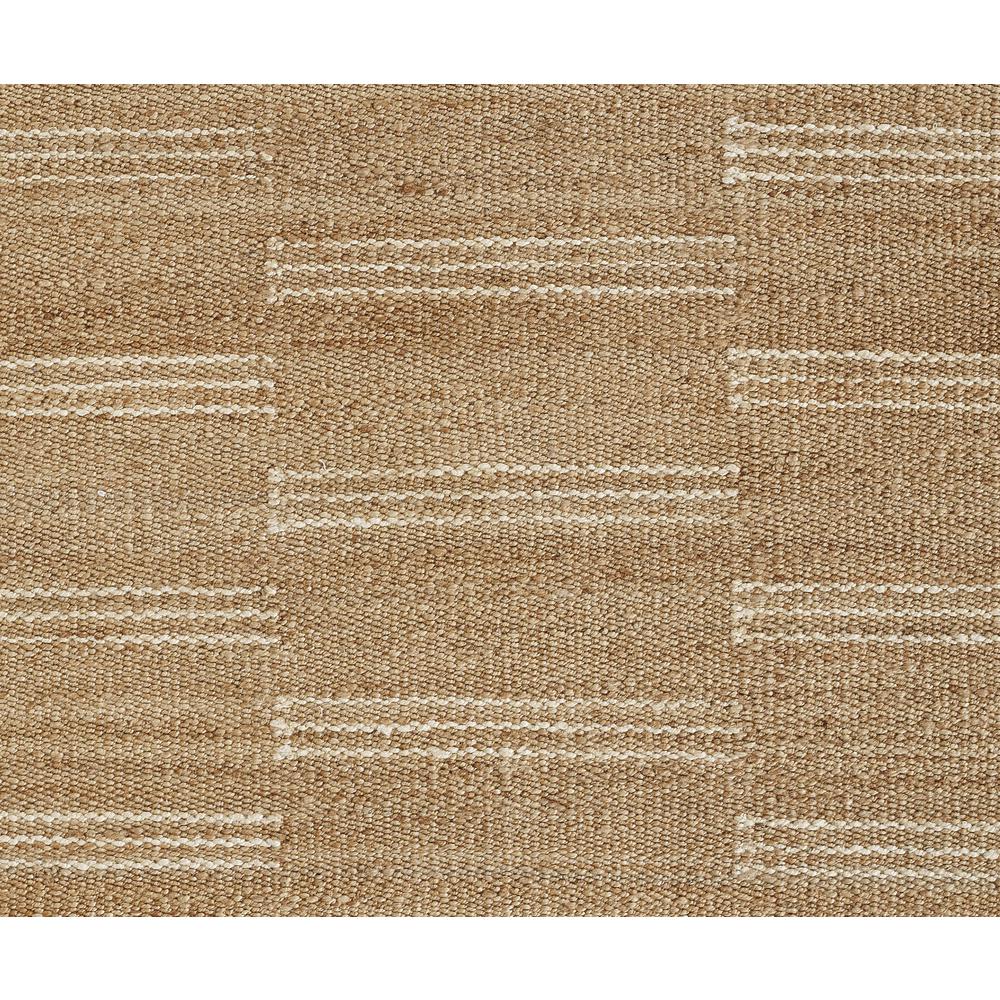 Contemporary Rectangle Area Rug, Natural, 5' X 8'