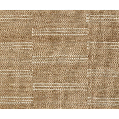 Contemporary Rectangle Area Rug, Natural, 5' X 8'